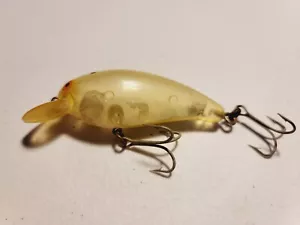 Bomber Model A 3A Screwtail Vintage Fishing Lure Crankbait TOUGH COLOR CLEAR - Picture 1 of 4