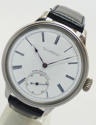 PATEK PHILIPPE Geneva Chronometer Custom Mariage Armbanduhr mit TU Werk von 1882