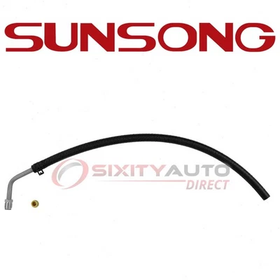 Sunsong Power Steering Return Line Hose for 1962-1979 Pontiac Bonneville - hw - Image 1 of 4