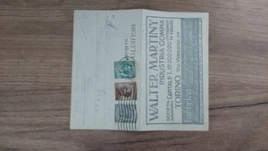 ITALIEN - Kartenbrief K17 mit Reklame, Torino - Göppingen 1921 - Picture 1 of 2