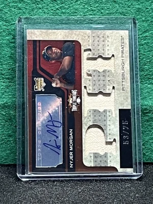 Nyjer Morgan 2008 Topps Triple Threads Relic 亲笔签名 #154(RC,AU)'PIT' 53/75 — 第 1/3 张图片
