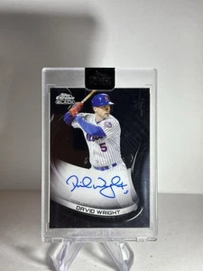 2022 Topps Chrome Black - David Wright autografo su scheda auto #CBA-DWR NY Mets - Foto 1 di 2