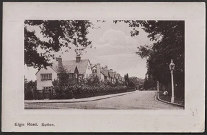 SUTTON, SURREY Postkarte Elgin Road - Bild 1 von 1