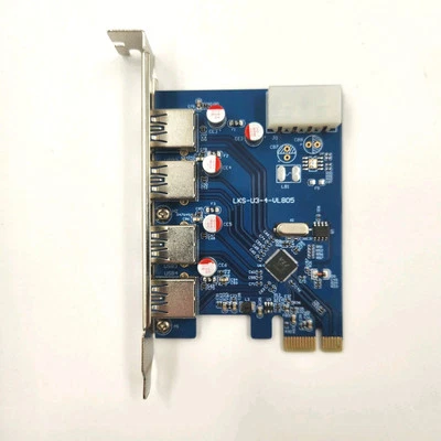  4-Port USB 3.0 PCI-Express Controller Card VL805 - Image 1 of 3