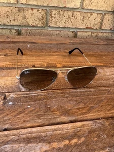 Ray Ban RB3025 Pilotenbrille 003/32 58 mm silberfarbenes Gestell - Bild 1 von 3