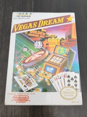 Nintendo NES Vegas Dream Nuevo en Caja Sellado de Fábrica Foto 1 de 4