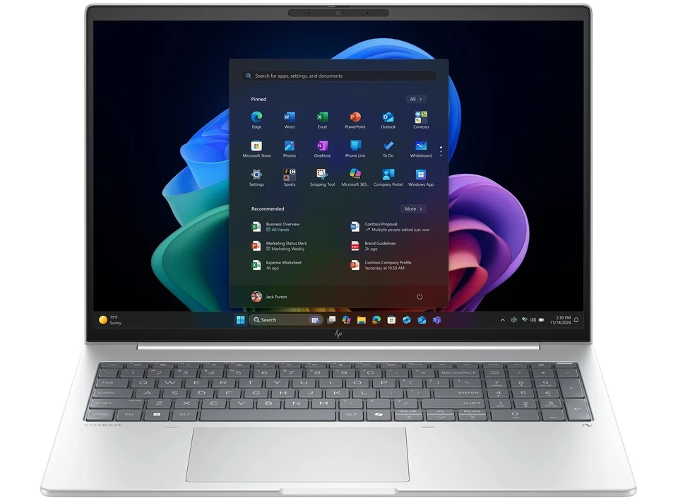 HP EliteBook 8 G1a 16" Next Gen NG PRE RAI7P350 32GB 1TB SSD WUXGA 16.0 Webcam F - Bild 1 von 1