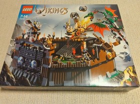 LEGO Vikings Viking Fortress Against The Fafnir Dragon 7019 In 2005 New Retired