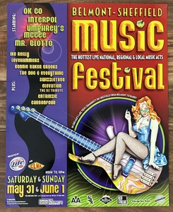 2004 Belmont-Sheffield Street Festival Chicago Poster Umphrey’s McGee Interpol - Bild 1 von 6