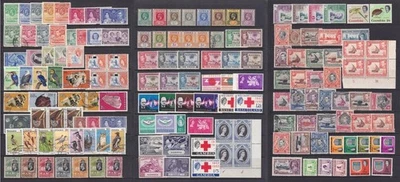British Commonwealth GV, GVI, QEII Stamp Oddments MNH, MM, Used. Cat app £350 - Image 1 of 4