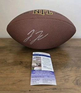 Jerry Jeudy Certified Autographed NFL Football (JSA CoA) - Picture 1 of 6