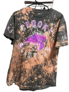 Crooks & Castles Tie Dye T-Shirt Herren M Mehrfarbig Rundhals Kurzarm - Bild 1 von 3