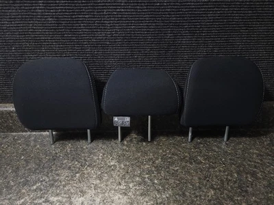 14 - 18 Subaru Forester Rear 2nd Row Head Rest Headrests Set Black Cloth OEM — 第 1/4 张图片