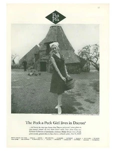 1964 Peck & Peck Parson Mill Dormer Foto Carleton Mode DRUCK ANZEIGE - Bild 1 von 1