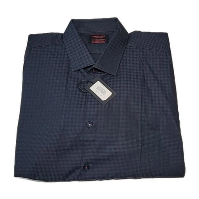 NWT Jared Lang After Hours Mens 2XL Long Sleeve Casual Shirt Dark Blue/Black - Image 1 of 4