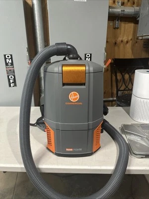 HOOVER CH34006 Backpack Vacuum,Disposable Bag,13 lb. 48WK14 - Image 1 of 4