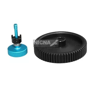 Lente estándar grande negra Fotga M0.8-65T engranaje de paso para DP500 II IIS enfoque de seguimiento - Imagen 1 de 3