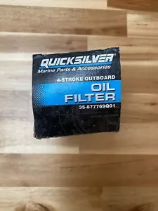 Filtro olio originale Quicksilver Mercury Mariner Marine 4 tempi 35-877769Q01 - Foto 1 di 3