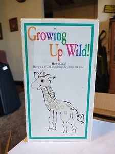 Vintage Vhs Growing Up Wild! Giraffe Jamboree - Picture 1 of 4