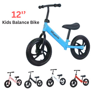 12" Kids Balance Bike Walking Running Training Bicycle For 2-6 Years Children