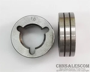 Scanalatura a rullo alimentazione filo 1,0 mm 0,040" MIG MAG Miller saldatrice alluminio - Foto 1 di 2