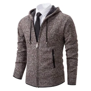 Lockere Passform verdickte Herren Strickjacke Pullover, Polyestergewebe, lässiger Stil für La - Bild 1 von 25