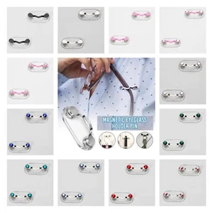 Soporte magnético para gafas de sol 2 piezas con insignia con etiqueta de nombre soporte audaz - Imagen 1 de 33