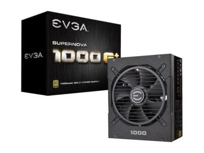 EVGA SuperNOVA 1000 G+ 120-GP-1000-X6 80 Plus Gold 1000W Fully Modular FDB Fan - Image 1 of 4