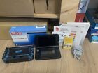 Nintendo 3DS XL Blue/Black - Box, Inserts and Carrying Case