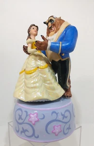 Disney Beauty and the Beast Music Box  Ceramic - Picture 1 of 12
