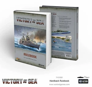 Warlord Games Victory At Sea Rules, juego naval de tapa dura 1/1800 Segunda Guerra Mundial nuevo en caja - Imagen 1 de 1