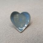 Blue Ice Ceramic Trinket Dish | Handmade Heart | Earring | Jewellery