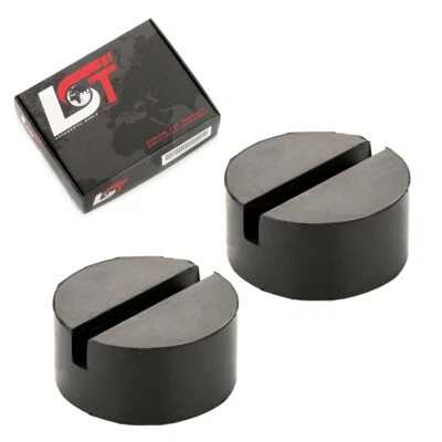 2X Supporto Per Crick Gommato 75X35 Mm Rotondo Gommone Per HONDA - Immagine 1 di 4