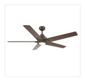 HDC Mickelson 52 in. LED Indoor Oil Rubbed Bronze Ceiling Fan with Light - Picture 1 of 4