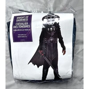 King of Darkness Skeleton Knight Kids Halloween custome cosplay Large 12-14 NEW - Picture 1 of 7