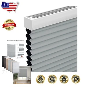 Smooth-Glide Cordless Cellular Shade 47" Wide - Energy Efficient & Stylish - Picture 1 of 9