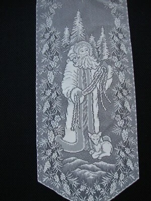 Colgante de pared diseño alegría blanco encaje  Foto 1 de 4