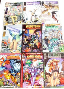 Nine Wildstorm Image Comics #1 thru #4, Rising #1, #2 Swimsuit #1 Stormwatch #1 - Picture 1 of 2