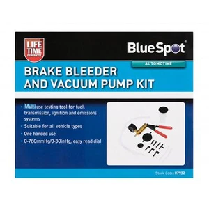 BlueSpot Brake Bleeder and Vacuum Pump Kit - Picture 1 of 6