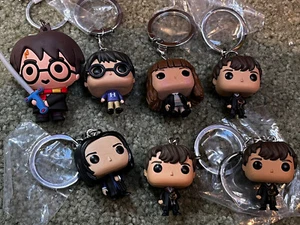 7 HARRY POTTER Blind Bags Keychains New Figure Lot Professor Snake, Hermione Set - Picture 1 of 1