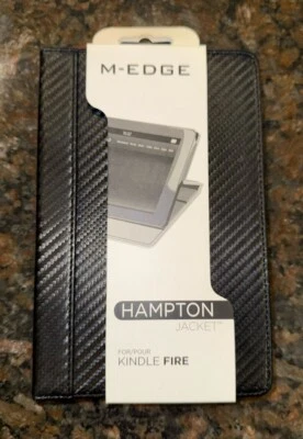 M-Edge Hampton Jacket Kindle Fire Protective Case Carbon Fiber Design - Image 1 of 4