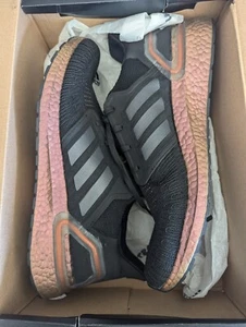 Rare Vnds size 13 adidas UltraBoost 20 'Black Signal Pink' EG9749 Prime Running - Picture 1 of 11
