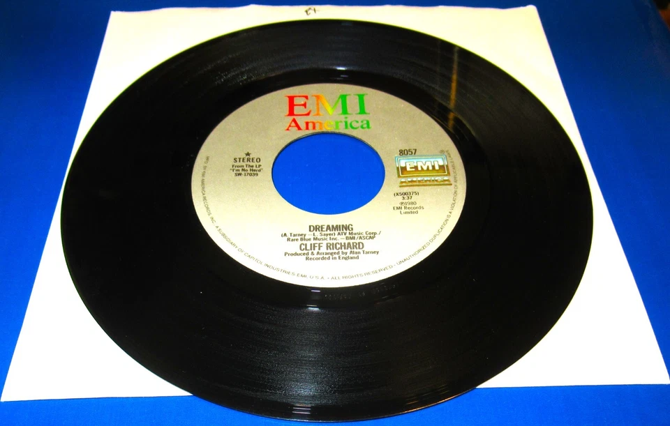 Cliff Richard, Dreaming / Dynamite - Image 1 of 1