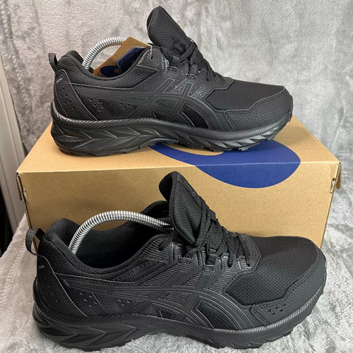 Scarpe da trail running ASICS Gel Venture 9 uomo "Extra Wide" nere a rete SCEGLI MISURA