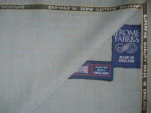 90% Extrafino Lana + 10% Poliamida Tela Traje Hecho en Inglaterra= 2.4M - Imagen 1 de 7