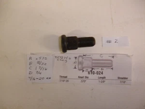 Dorman # 610-083, BD 61243 Wheel Studs DrF - Picture 1 of 1