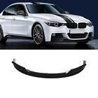 Front lip front spoiler M package for BMW 3 Series F30 F31 12-18 gloss black 2PCS
