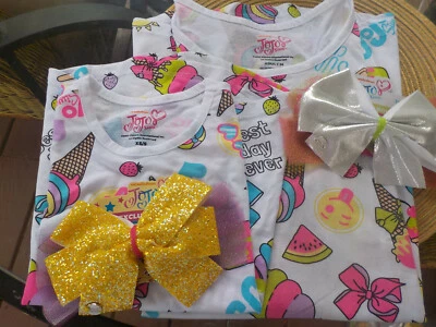 Conjunto Regata/Arco JoJo Siwa Mom (Med) & Me (xs/s) + Bola de Praia e Canudos - Imagem 1 de 4
