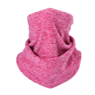 Máscara facial de invierno polar calentador de cuello para hombres mujeres ciclismo esquí cuello polaina bufanda Foto 1 de 4