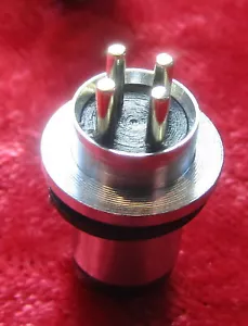 1x Tone Arm/Tonearm / Pick Up Arm Headshell Plug Rega AR with 4 Pin Connector - Bild 1 von 4